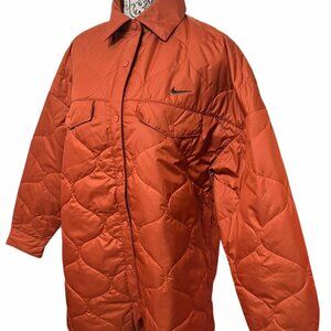 Nike Jackets Coats Nike Womens Oversized Quilted Trench